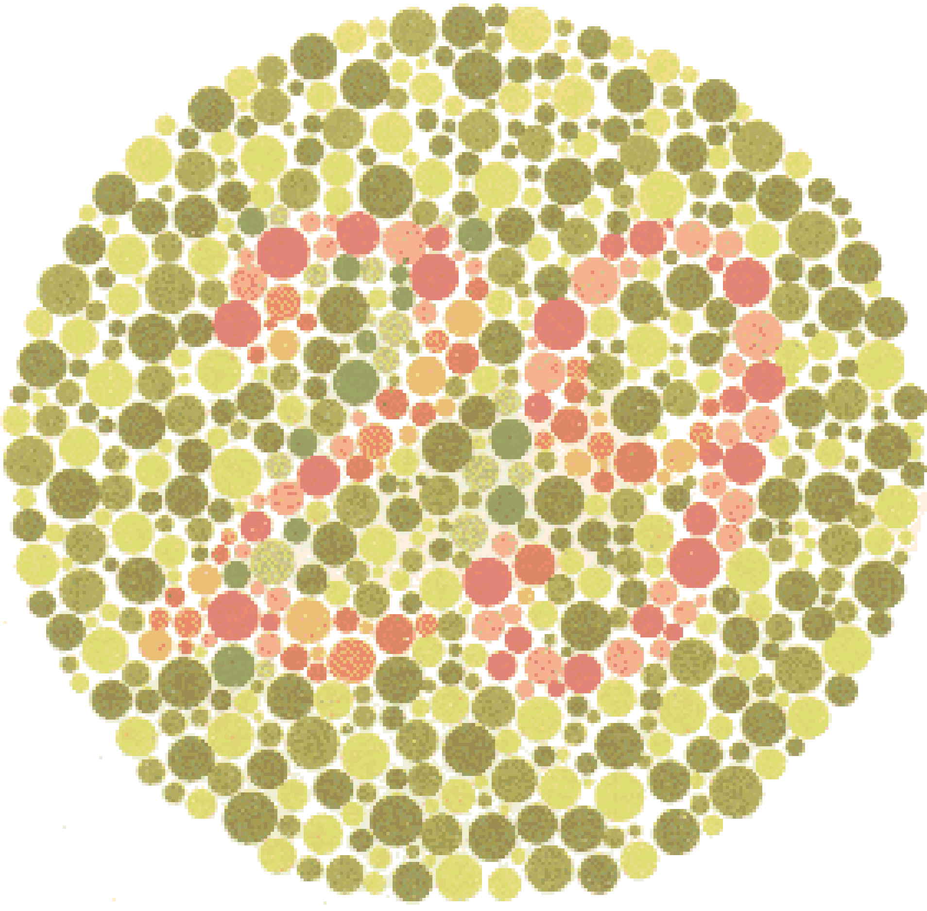 Ishihara Color Blindness Test Plate 3